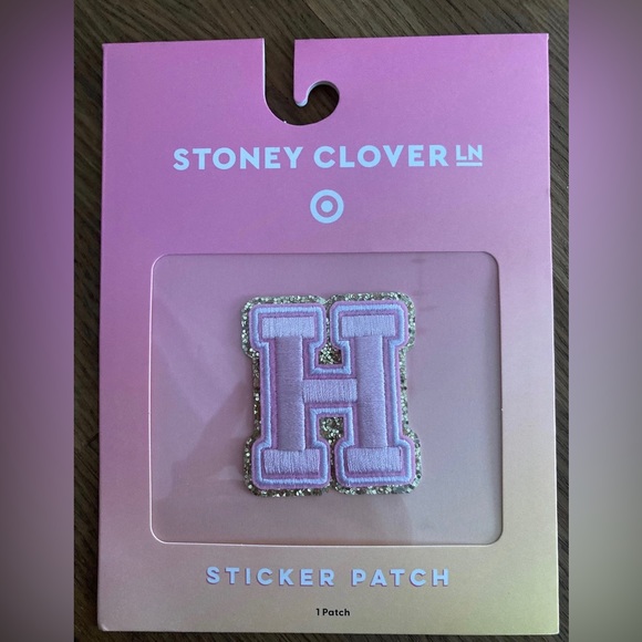 Stoney Clover Lane Sticker Patch letter H - Picture 1 of 1